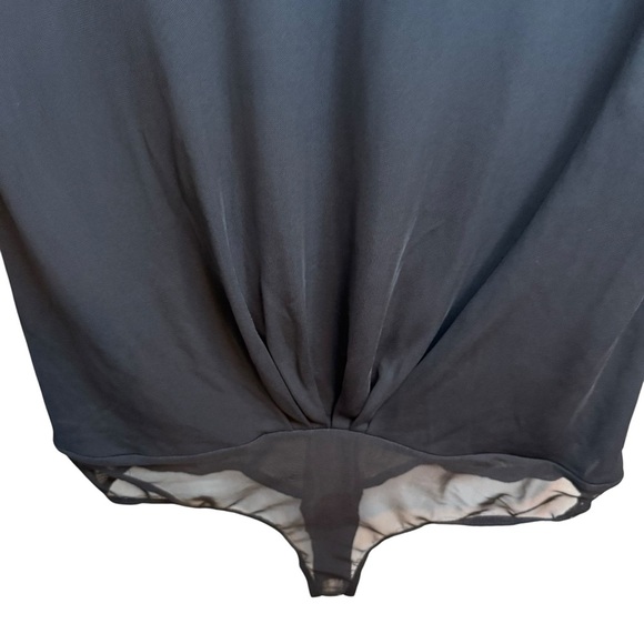 Intimately by Free People | Black V-Neck Bodysuit | Sz S - Picture 5 of 8